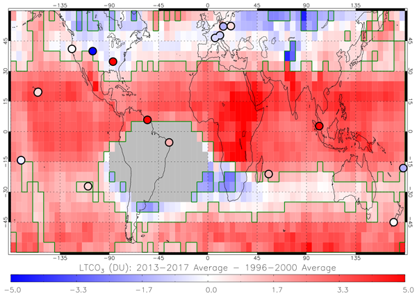 Tropospheric ozone